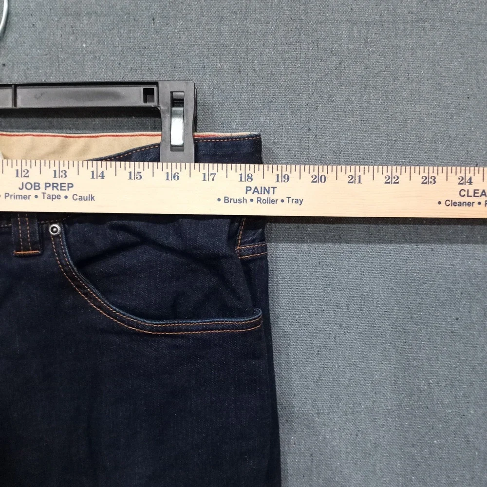 Mountain Khakis Slim Tailored Fit Jeans Mens 38x32 Dark Wash Indigo Denim